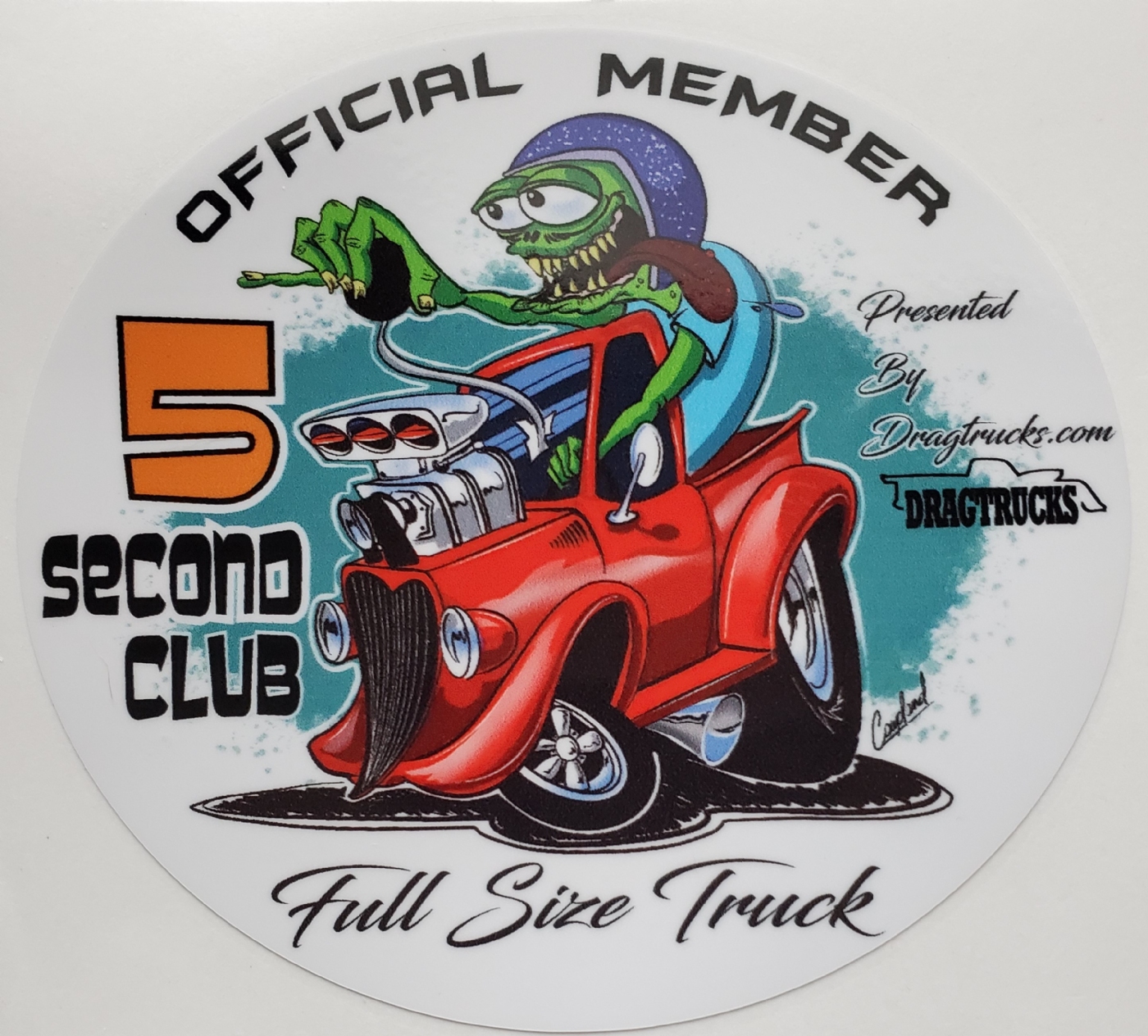 DRAGTRUCKS CLUB DECALS