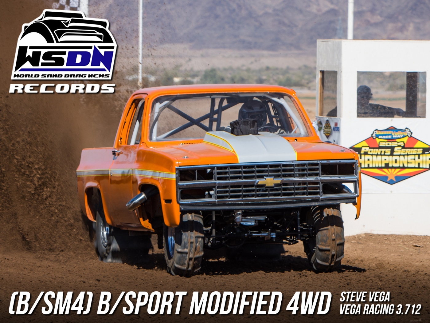 Steve Vega sets (B/SM4) B/Sport Modified 4WD Record