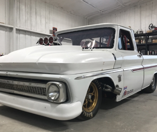 EDDIE & ANGELA LAIR'S BLOWN ALCOHOL 1964 CHEVY C-10 MAGNESS